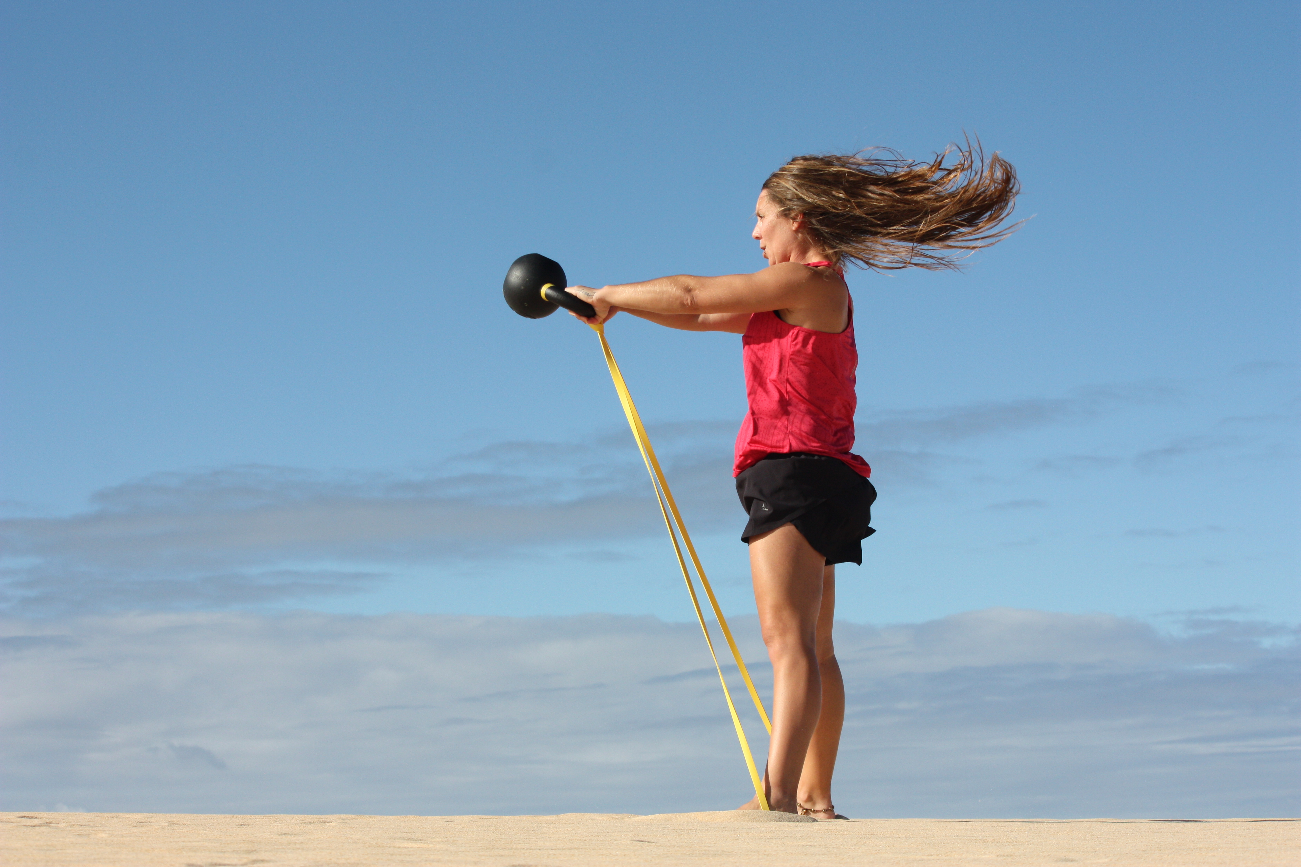 Entrenamiento con kettlebell Hardstyle